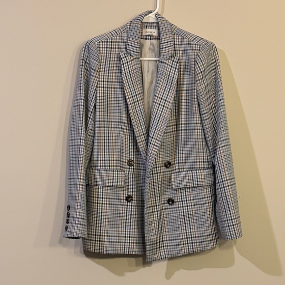 Evereve Jackets & Blazers - Evereve Plaid Blazer Jacket